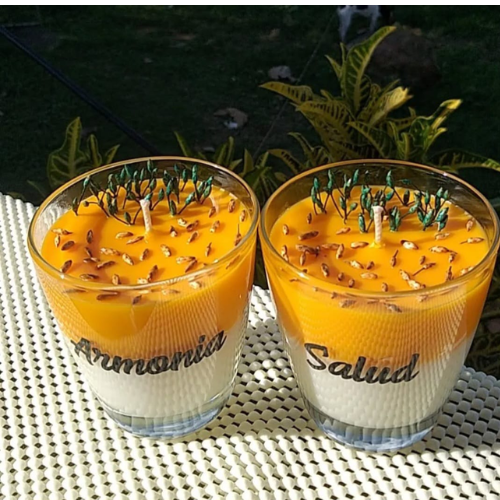 Pack x6 Velas Motivadoras en Vidrio – Personalizables y de Larga Duración